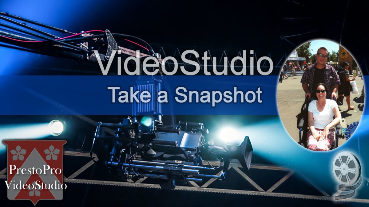 Video Tutorial, VideoStudio, Taka a Snapshot