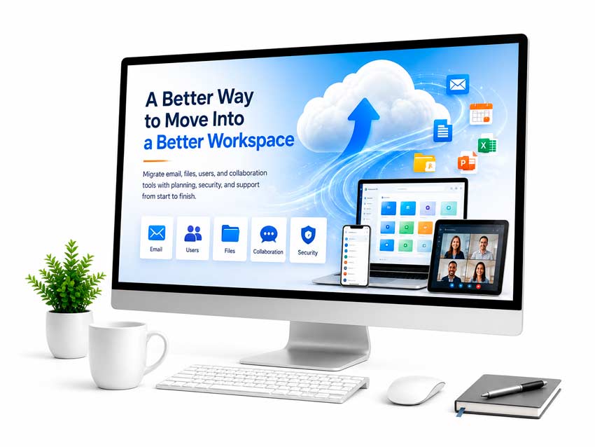 microsoft 365 migration for a better business workspace
